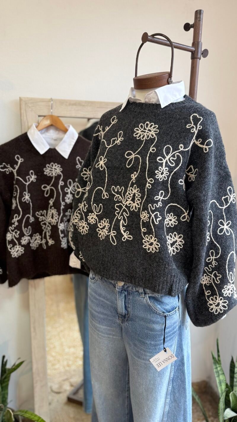 Sweaters Flowers