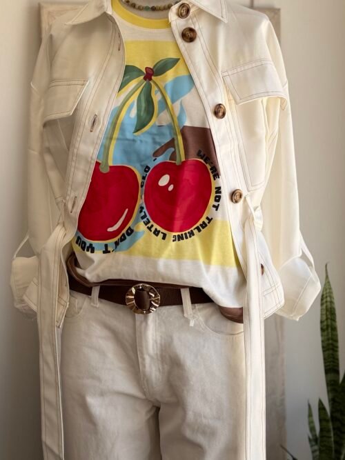 Remera estampada Clo